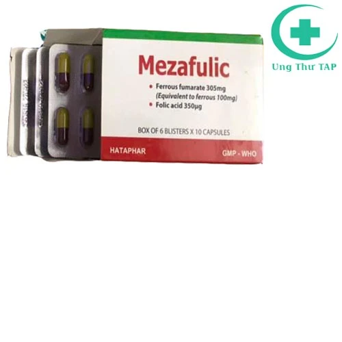 Mezafulic - Sản phẩm cung cấp sắt và Axitfolic cho cơ thể