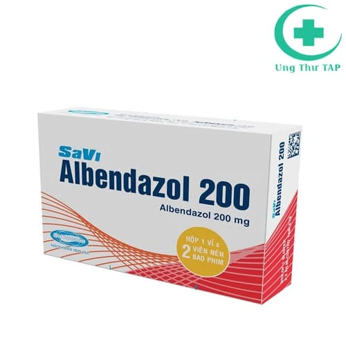 SaVi Albendazol 200 - Thuốc điều trị nhiễm nấm, ký sinh trùng