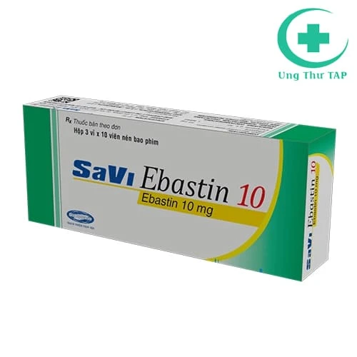 SaVi Ebastin 10 - Thuốc điều trị viêm mũi dị ứng hiệu quả