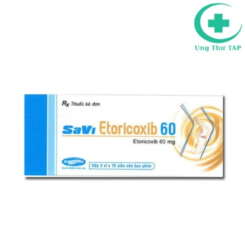 SaVi Etoricoxib 60 - Thuốc điều trị bệnh viêm xương khớp