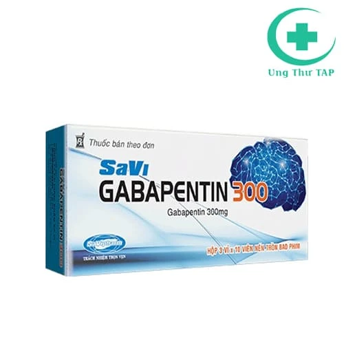 SaVi Gabapentin 300 - Thuốc chống động kinh hiệu quả