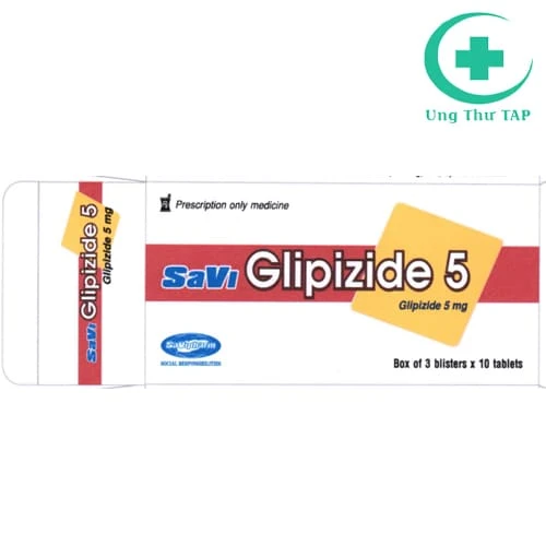 Savi Glipizide 5 - Thuốc điều trị bệnh đái tháo đường tuýp II