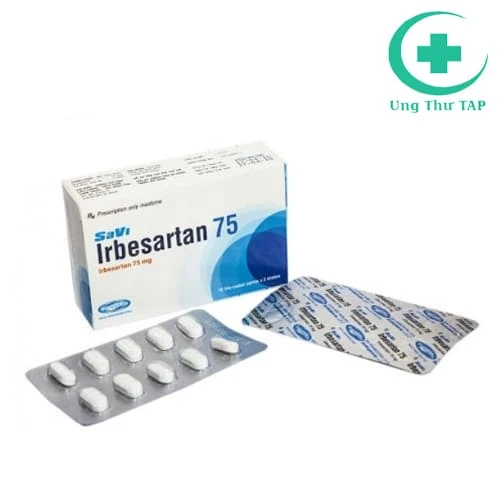 SaVi Irbesartan 75 - Thuốc điều trị tăng huyết áp vô căn