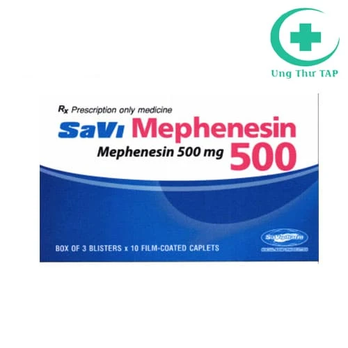 Savi Mephenesin 500 - Thuốc điều trị thoái hóa đốt sống