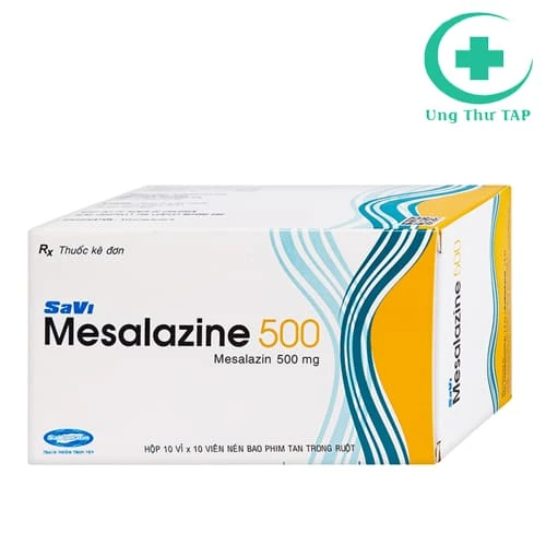 SaVi Mesalazine 500 - Thuốc điều trị viêm loét đại tràng
