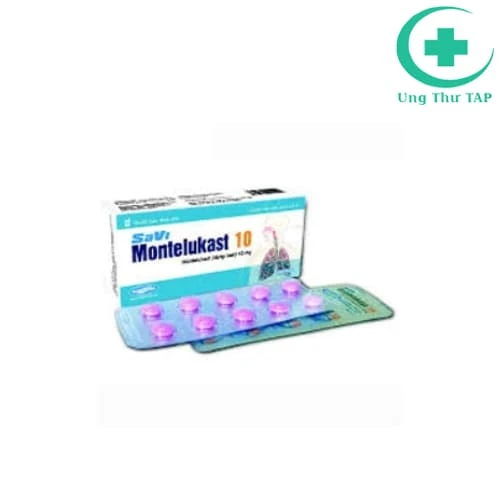 SaVi Montelukast 10 - Thuốc điều trị và dự phòng hen phế quản