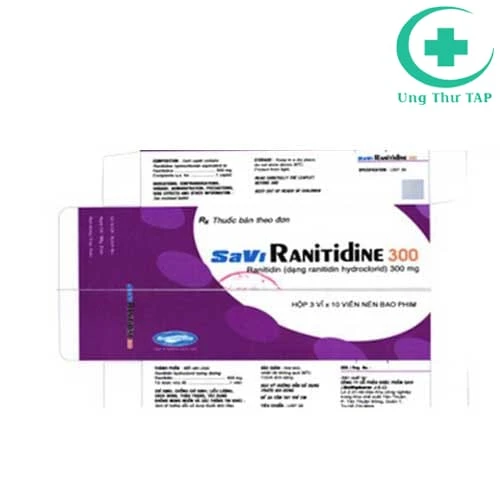 SaVi Ranitidine 300 - Điều trị loét tá tràng, loét dạ dày