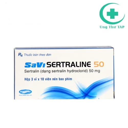 Savi Sertraline 50 - Thuốc trị trầm cảm hiệu quả hàng đầu