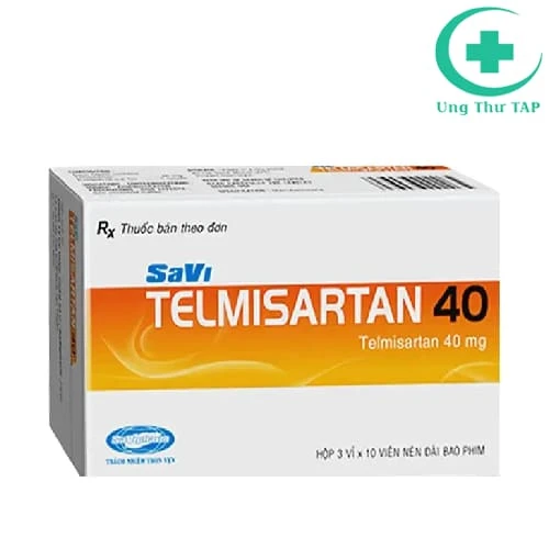 SaVi Telmisartan 40 - Thuốc điều trị bệnh tăng huyết áp