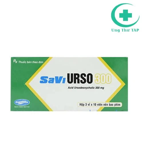 SaVi Urso 300 - Thuốc điều trị xơ gan mật, sỏi mật