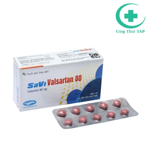 SaVi Valsartan 80 - Thuốc điều trị tăng huyết áp hiệu quả cao