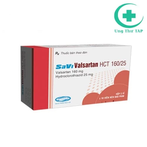 SaVi Valsartan HCT 160/25 - Thuốc điều trị cao huyết áp