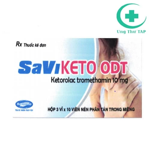 SaViKeto ODT - Thuốc giảm đau, kháng viêm ngắn ngày hiệu quả