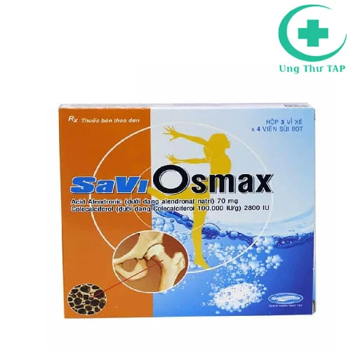 SaViOsmax Savipharm - Phòng và điều trị loãng xương