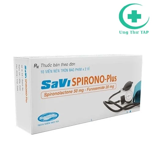 Savispirono-Plus - Thuốc điều trị tăng huyết áp vô căn hiệu quả