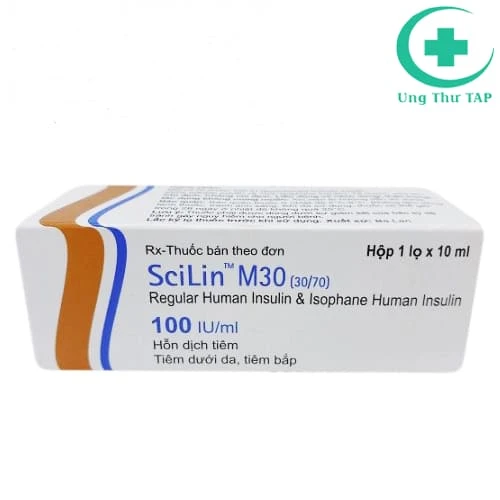 Scilin M30 (30/70) 100IU/ml Bioton - Điều trị tiểu đường tuýp 1