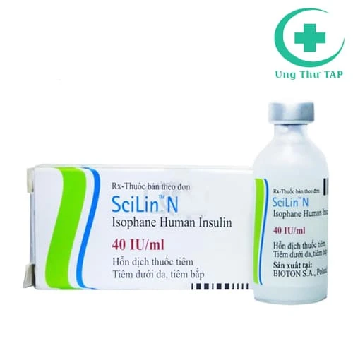 Scilin N 40IU/ml - Thuốc điều trị bệnh đái tháo đường tuýp 1