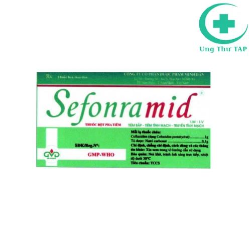 Sefonramid 0,5g - Thuốc điều trị nhiễm trùng hiệu quả, an toàn