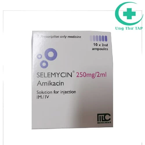Selemycin 250mg/2ml Medochemie - Thuốc điều trị nhiễm khuẩn