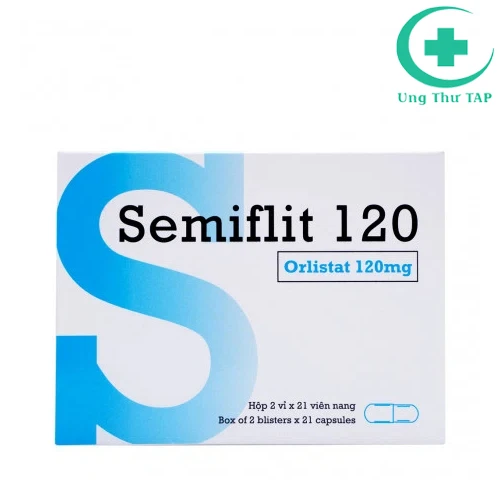 Semiflit 120 Pymepharco - Thuốc hỗ trợ điều trị béo phì