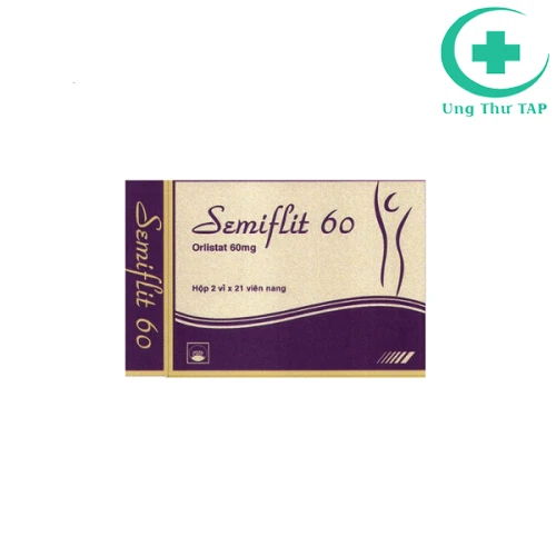 Semiflit 60 Pymepharco - Thuốc điều trị cho bệnh nhân béo phì