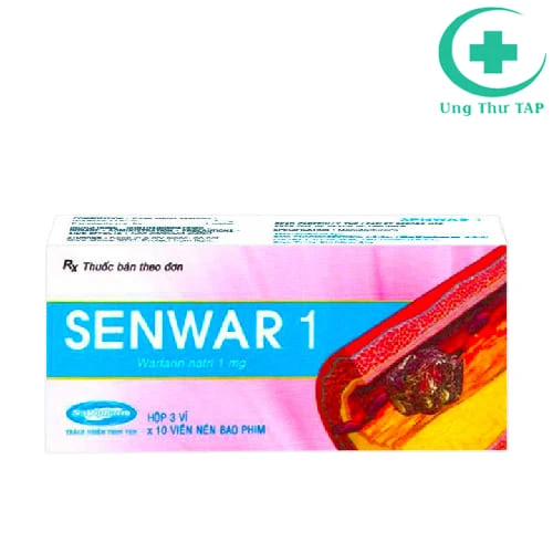 Senwar 5 Savipharm - Thuốc điều trị huyết khối mạch máu