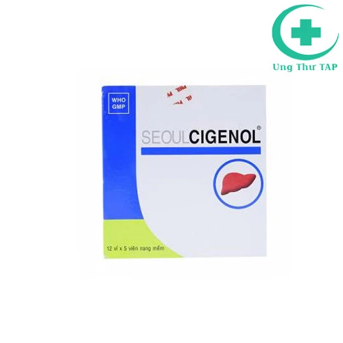 Seoul Cigenol - điều trị rối loạn tiêu hóa, rối loạn chức năng gan