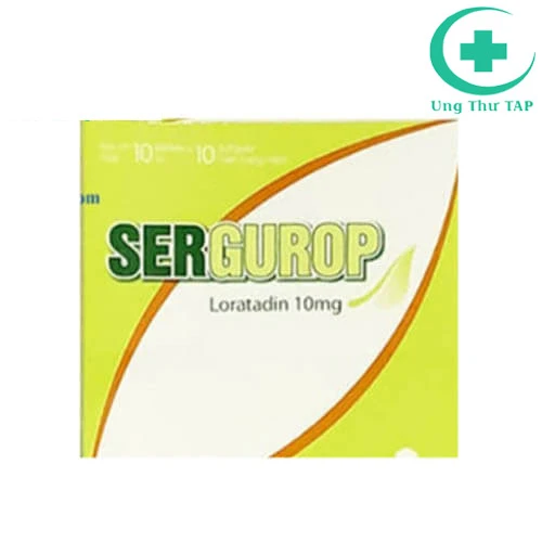 Sergurop 10mg - Điều trị viêm mũi dị ứng, viêm kết mạc dị ứng