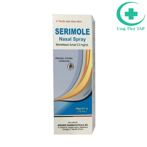 Serimole Nasal Spray - Điều trị viêm mũi dị ứng, bệnh nhân Polyp mũi