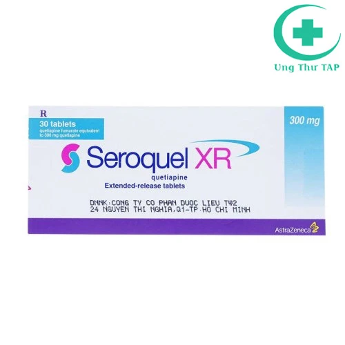 Seroquel XR 50mg - Thuốc điều trị tâm thần phân liệt hiệu quả