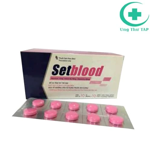 Setblood - Thuốc bổ sung vitamin và khoáng chất hiệu quả