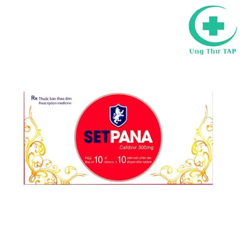 Setpana 300 - Thuốc điều trị nhiễm khuẩn hiệu quả của DP Hà Tây