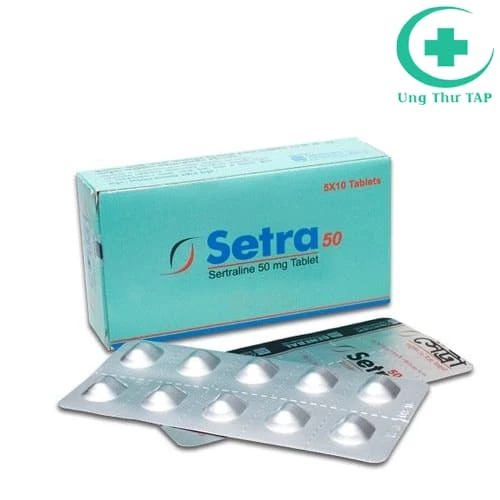 Setra 50 Tablet General Pharma - Thuốc điều trị bệnh trầm cảm