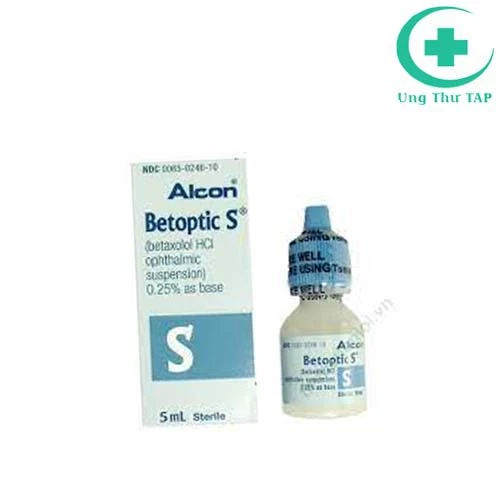 BETOPTIC S 0.25% 5ML 1'S - Thuốc điều trị tăng nhãn áp hiệu 