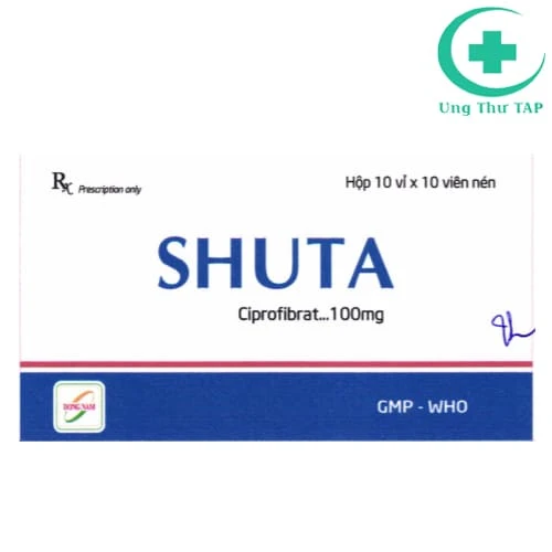 Shuta 100mg - Thuốc điều trị tăng lipid máu của DP Đông Nam