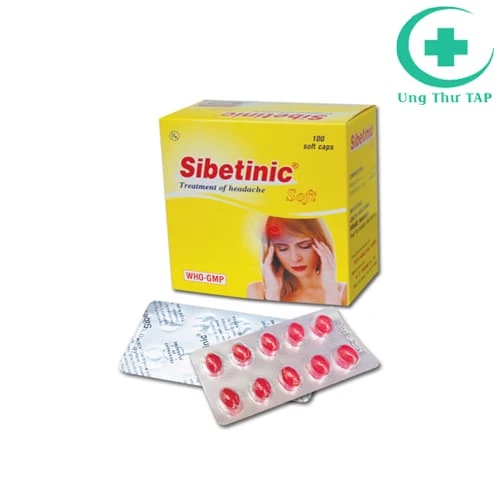Sibetinic soft - Thuốc điều trị rối loạn tiền đình hiệu quả