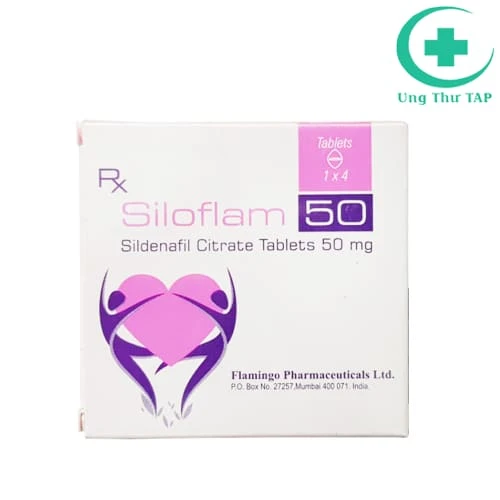 Siloflam 50mg Flamingo - Thuốc điều trị rối loạn cương dương