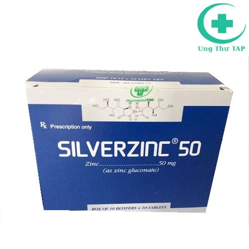 Silverzinc 50 - Thuốc phòng ngừa và điều trị thiếu kẽm