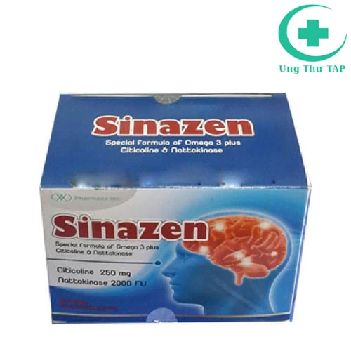 Sinazen Hộp 6 Vỉ Pharmaxx Inc - Hỗ trợ làm tan cục máu đông
