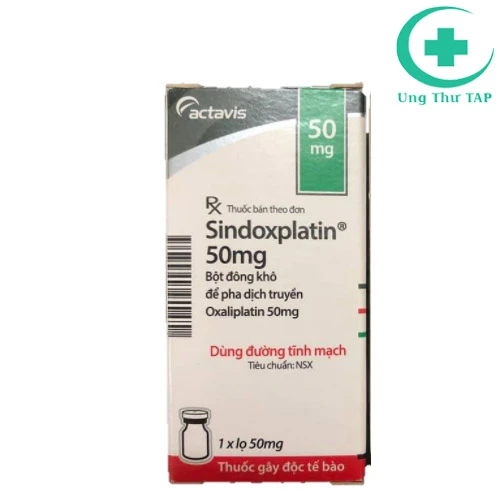 Sindoxplatin 50mg - điều trị ung thư đường tiêu hóa hiệu quả