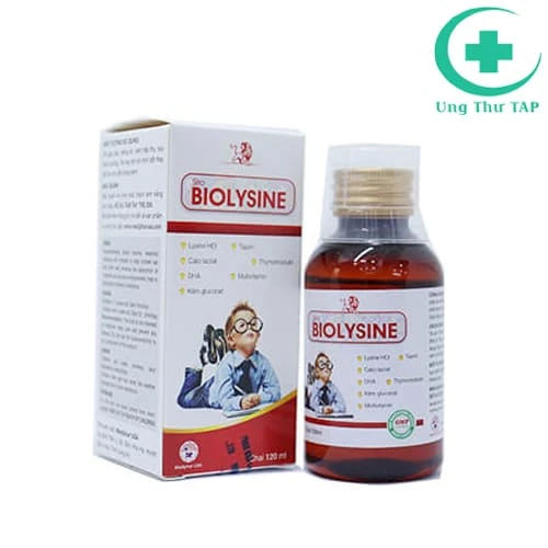 Siro Biolysine - Giúp bé ăn ngon, tăng cường hấp thu dinh dưỡng