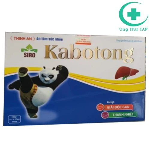 Siro kabotong - Thanh nhiệt, giải độc, tăng cường chức năng gan