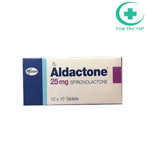 Aldactone 25mg - Thuốc điều trị cao huyết áp vô căn hiệu quả