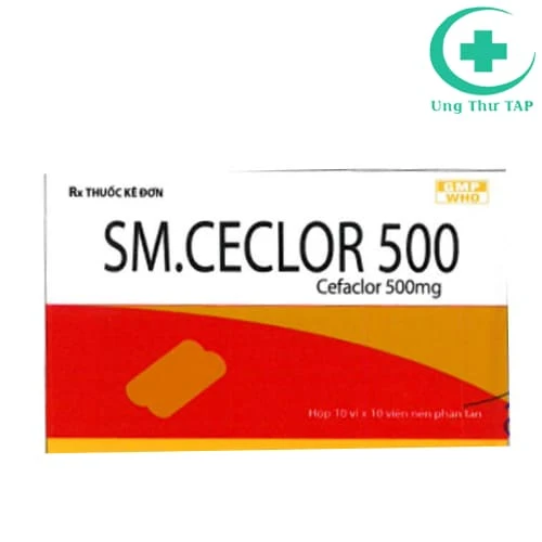 SM.Ceclor 500 - Thuốc điều trị nhiễm khuẩn hiệu quả