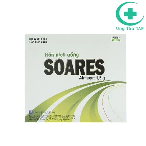 Soares - Thuốc kháng acid, trị viêm loét dạ dày, tá tràng