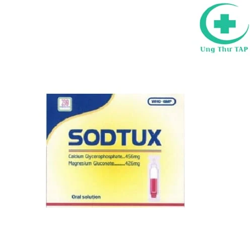 Sodtux - Thuốc bổ sung Magnesi và Calci cho cơ thể