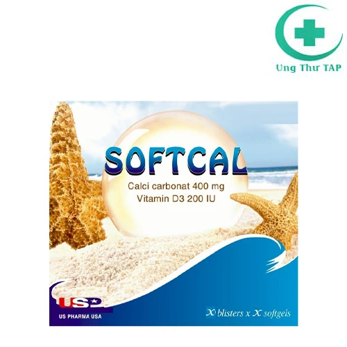 Softcal - Giúp phòng ngừa các bệnh do thiếu vitamin D và canxi