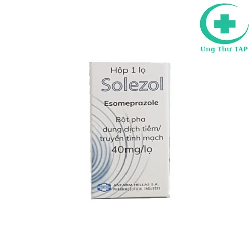 Solezol - Điều trị trào ngược, viêm loét dạ dày, thực quản