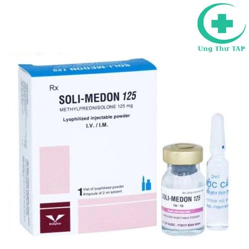Soli-Medon 125 - Điều trị viêm khớp, thiếu máu, dị ứng nặng
