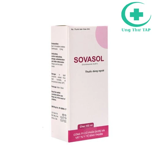 Sovasol - Thuốc điều trị các loại nấm hiệu quả của Bình Thuận